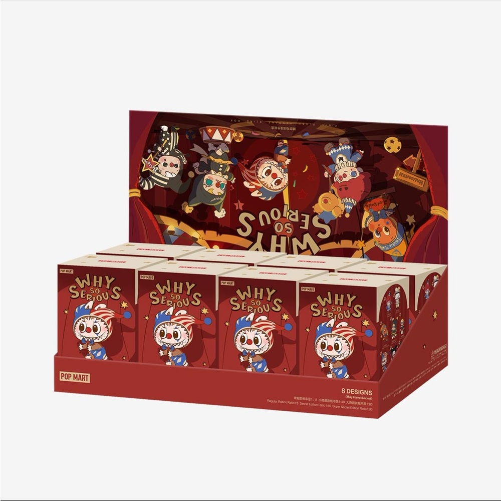 Pop Mart Why So Serious Series Display Box